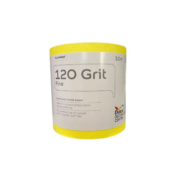 10metre Roll 120 Grit Sandpaper